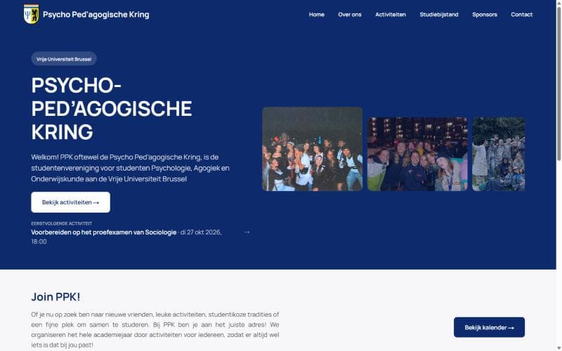 Psycho-Ped'agogische Kring homepage